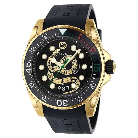 gucci snake.watch|Gucci snake dive watch.